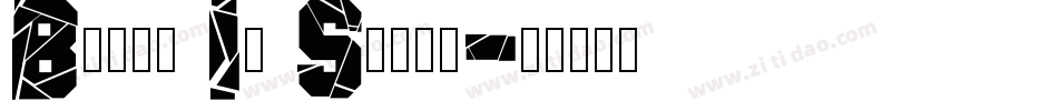 Break It Sweet字体转换